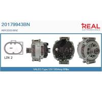 Alternatore 20179943BN REAL per MERCEDES-BENZ