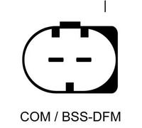 ELSTOCK Alternatore Generatore 120A 14V per Mercedes-Benz 200