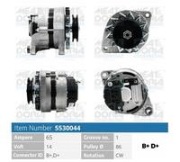 ALTERNATORE 4152612 PER IVECO DAILY II FIAT DUCATO 2.5 UNO 131 REGATA WEEKEND