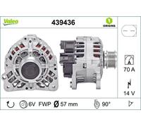 Alternatore 439436 VALEO per VW AUDI SKODA
