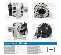 ALTERNATORE 8602275 PER VOLVO V70 II S80 I S60 I S70 S40 I V40 XC90 I C70 I C30