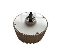 Alternatore a magneti permanenti trifase neratore DC PM 400W for turbine eoliche(No Base,Single Shaft,12V)