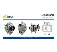 Alternatore Adattabile Honda / Opel SANDO - 2020102.0