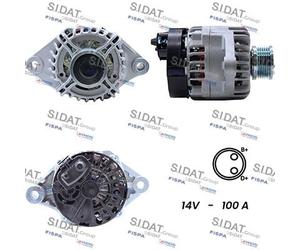 Alternatore ALFA 159 -FI CROMA 1,9 JTD ( Marelli 100 Ah )