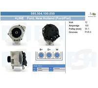 Alternatore BV PSH 100A - 595.504.100.050 per FORD SCORPIO 2.0 i