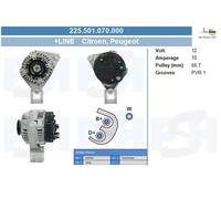 Alternatore BV PSH 70A - 225.501.070.000 per CITROËN SAXO 1.1 X, SX
