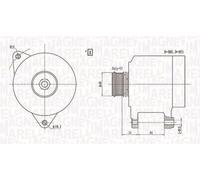 MAGNETI MARELLI 063731139010 Alternatore