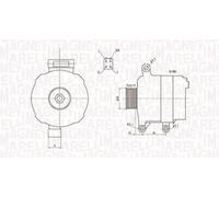 MAGNETI MARELLI 063731728010 Alternatore
