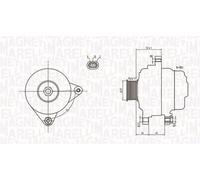 Magneti Marelli 063731792010 Alternatore Toyota Rav4 2