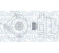 Alternatore con puleggia 063731886010 MAGNETI MARELLI per LANCIA FIAT ALFA ROMEO