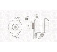 MAGNETI MARELLI 063731892010 Alternatore