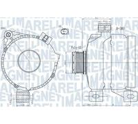 MAGNETI MARELLI 063731967010 Alternatore