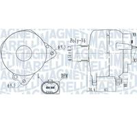 Alternatore con puleggia 063732118010 MAGNETI MARELLI per VW SKODA SEAT AUDI