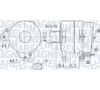 MAGNETI MARELLI 063732137010 Alternatore