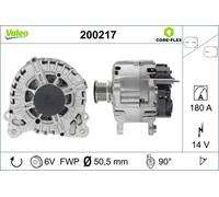 Alternatore con puleggia 200217 VALEO per VW SKODA AUDI SEAT
