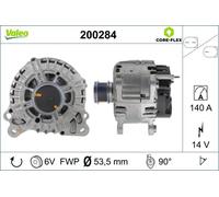 Alternatore con puleggia 200284 VALEO per VW AUDI SEAT SKODA