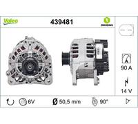 Alternatore con puleggia 439481 VALEO per SKODA VW SEAT