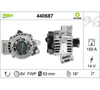 VALEO 440687 Alternatore