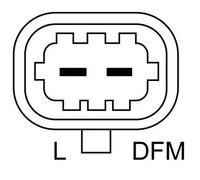 Alternatore con puleggia a ruota libera 0 986 080 380 BOSCH per OPEL CADILLAC