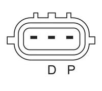 BOSCH 0 986 083 970 Alternatore