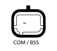 Alternatore con puleggia a ruota libera 28-5581 ELSTOCK per CITROËN PEUGEOT MINI