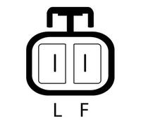 Alternatore con puleggia a ruota libera 28-5739 ELSTOCK per OPEL ASTRA H CORSA C