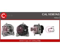 Alternatore con puleggia a ruota libera CAL10387AS CASCO per RENAULT FLUENCE