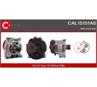 Alternatore con puleggia a ruota libera CAL15151AS CASCO per MERCEDES-BENZ VANEO