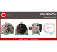 Alternatore con puleggia a ruota libera CAL15262AS CASCO per DACIA RENAULT