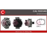 Alternatore con puleggia a ruota libera CAL15331AS CASCO per MERCEDES-BENZ JEEP