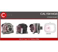 Alternatore con puleggia a ruota libera CAL15414GS CASCO per CITROËN PEUGEOT