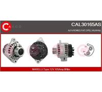 Alternatore con puleggia a ruota libera CAL30165AS CASCO per FIAT OPEL