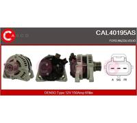 Casco - Alternatore CAL40195AS con puleggia a ruota libera - 150A 12V - per Ford, Volvo, Mazda