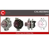 Alternatore con puleggia a ruota libera CAL40239AS CASCO per HONDA ACCORD VI