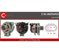 Alternatore con puleggia a ruota libera CAL40254AS CASCO per LAND ROVER