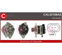 Alternatore con puleggia a ruota libera CAL42106AS CASCO per OPEL ASTRA J GTC