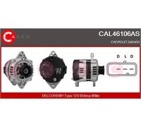 Alternatore con puleggia a ruota libera CAL46106AS CASCO per DAEWOO CHEVROLET