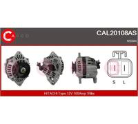 Alternatore con puleggia CAL20108AS CASCO per NISSAN ALMERA TINO ALMERA II