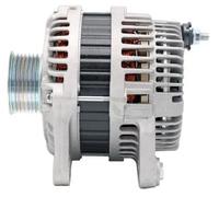 Alternatore con puleggia cinghia Poly-V 8EL 011 713-721 HELLA per NISSAN JUKE