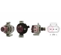 Casco Alternatore 20101431BN REAL 110A 12V per Ford Transit con puleggia Poly-V