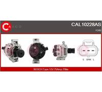 CASCO Alternatore Generatore 75A 12V per Ford Transit Bus 2.4 TDCI