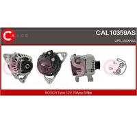 Alternatore con puleggia cinghia Poly-V CAL10359AS CASCO per OPEL CORSA C AGILA