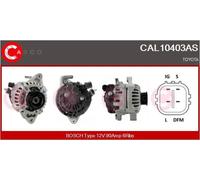 Alternatore con puleggia cinghia Poly-V CAL10403AS CASCO per TOYOTA YARIS