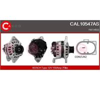 Alternatore con puleggia cinghia Poly-V CAL10547AS CASCO per IVECO
