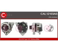 Alternatore con puleggia cinghia Poly-V CAL12103AS CASCO per OPEL OMEGA B