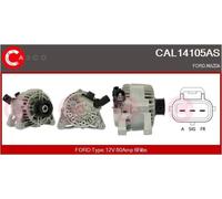 Alternatore con puleggia cinghia Poly-V CAL14105AS CASCO per FORD MAZDA