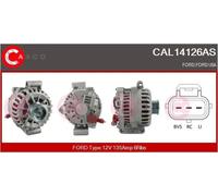 CASCO Alternatore Generatore 135A 12V per FORD USA Mustang CAL14126AS