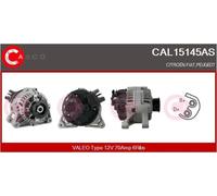 Alternatore con puleggia cinghia Poly-V CAL15145AS CASCO per PEUGEOT CITROËN