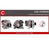 Alternatore con puleggia cinghia Poly-V CAL15165AS CASCO per CITROËN PEUGEOT