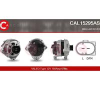 Alternatore con puleggia cinghia Poly-V CAL15295AS CASCO per BMW LAND ROVER